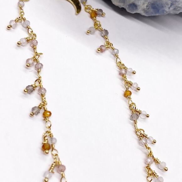 NEW FP x Luna Norte Mixed Stone Anklet Set - Picture 8 of 13